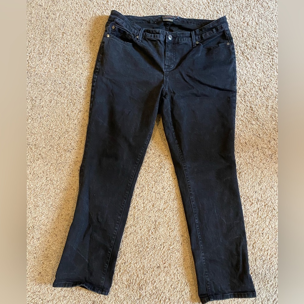 NWOT Torrid Black Boyfriend Jeans Size 18  Regular